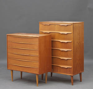 Dansk Møbelproducent Teak kommoder 2