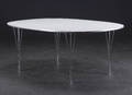 Piet Hein 1905-1996  Bruno Mathsson 1907-1988. Super Ellipse spisebord