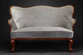 Sofa af mahogni, rokokoform