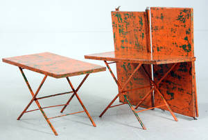 Sammenklappelige jernborde 4