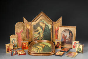 Samling ikoner mm. 19002000-tallet 15