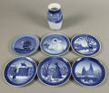 BGKgl. Juleplatter samt julevase 7