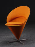 Verner panton cone chair.