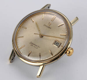Omega Seamaster De Ville. Vintage herreur i stål med guldkappe, 1960erne Denne vare er sat til omsalg under nyt varenummer 4605298