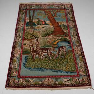 MATTA, figural Täbriz, 208 x 130 cm