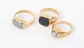 Ringar 3st, 18k
