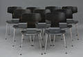 Arne Jacobsen 1901 - 1971. Ni stole model 3103 9
