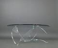 Propellor Coffee Table  Sofatisch in Plexi und Glas