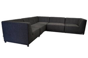COUZ 151. Modulsofa bestående af 5 moduler, betrukket med slidstærkt BRONX stof i Antrazit. Designet af COUZ DESIGN TEAM Denne vare er sat til omsalg under nyt varenummer 4394260