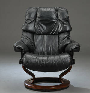 Stressless lænestol i læder