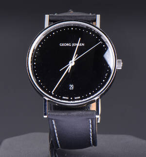 Georg Jensen, herrearmbåndsur Denne vare er sat til omsalg under nyt varenummer 4949415