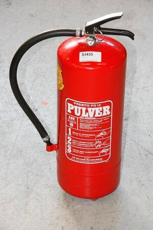 Pulversläckare