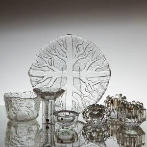 PARTI GLAS, bl.a Orrefors