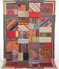 Persisk Patchwork Kelim mått 255 x 182 cm.