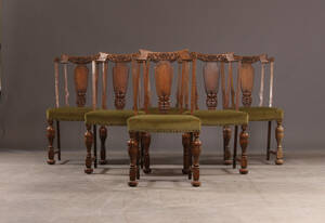 Spisestole, egetræ 6