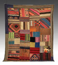 Persisk Patchwork kelim, 220 x 182 cm