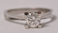 Solitairering ca. 0,76 ct
