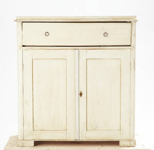 Skänk med skrivöverdel