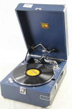 Resegrammofon His Masters
