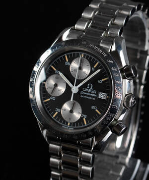 Omega. Herrearmbåndsur, model Speedmaster  Denne vare er sat til omsalg under nyt varenummer 4134518