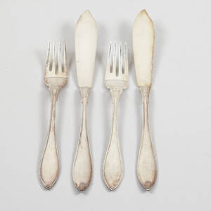 Fiskbestick nysilver