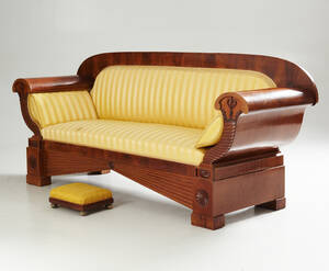 Soffa i senempire