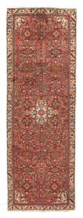 Handknuten persisk gallerimatta, Arak 283 x 97 cm 
