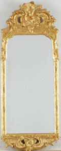 Spegel i rokokostil