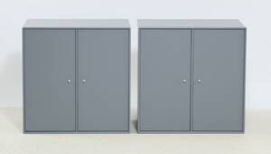 Peter J. Lassen. To Montana moduler, model 1118, D. 46 cm. 2 Denne vare er sat til omsalg under nyt varenummer 5039843