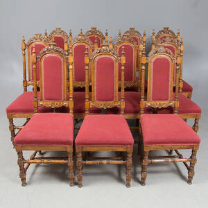 STOLAR, 14 st, nyrenässans, ca 1890.