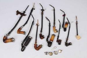 Samling diverse langpiber m.m. 11