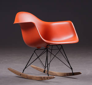 Charles Eames 1907- 1978. Gyngestol Rocker RAR