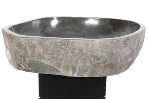 Unika vask af flodsten.