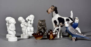 Samling Bing  Grøndahl samt Royal Copenhagen figurer 11