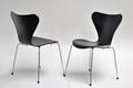 Arne Jacobsen 1902 - 1971. Par stole Syveren , model 3107 2