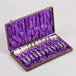 Kaffeskedar sterlingsilver Georg Jensen