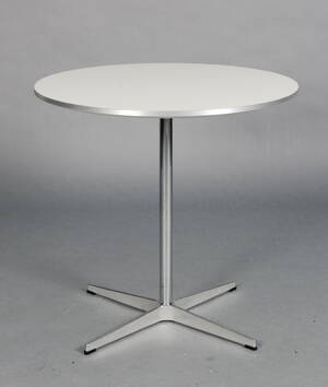 Piet Hein  Arne Jacobsen. Rundt cafébord