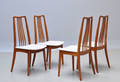 Dansk Møbelproduicent. Sæt på fire stole i teak. 4
