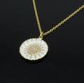 Georg Jensen, Daisy, halskæde med margueritvedhæng med brillanter Denne vare er sat til omsalg under nyt varenummer 4943876