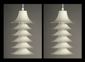 Jørgen Gammelgaard. Et par Tip Top lamper. 2