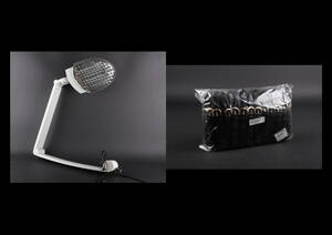Urmagerlampe samt 100 urremme. 101