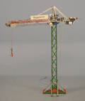 Meccano byggekran m motor, 1900-tallets 2. halvdel