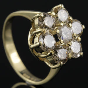 Brillant ring ca. 2.90 ct.