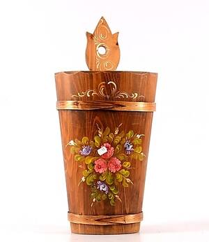 PARAPLYSTÄLL, trä, 1900-tal.