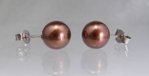 Ohrstecker mit Tahitiperlen