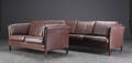 Tre-personers og to-perosners sofa, læder 2