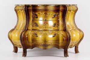 BYRÅ i rokokostil, Österrike, 1800-talet.