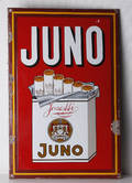 Emaljeskilt. Juno