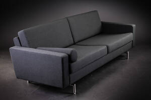 Sam Haughton, Ellington, 3 pers. sofa, antracit.
