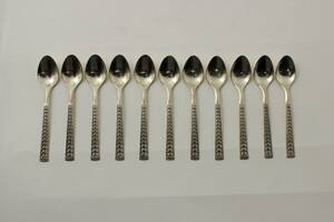 Kaffeskedar, 11 st. silver